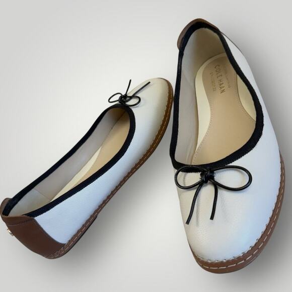 Cole Haan Ballet Flat Shoes Cloudfeel Grandseries All Day Size 10.5B Colorblock - Picture 1 of 16